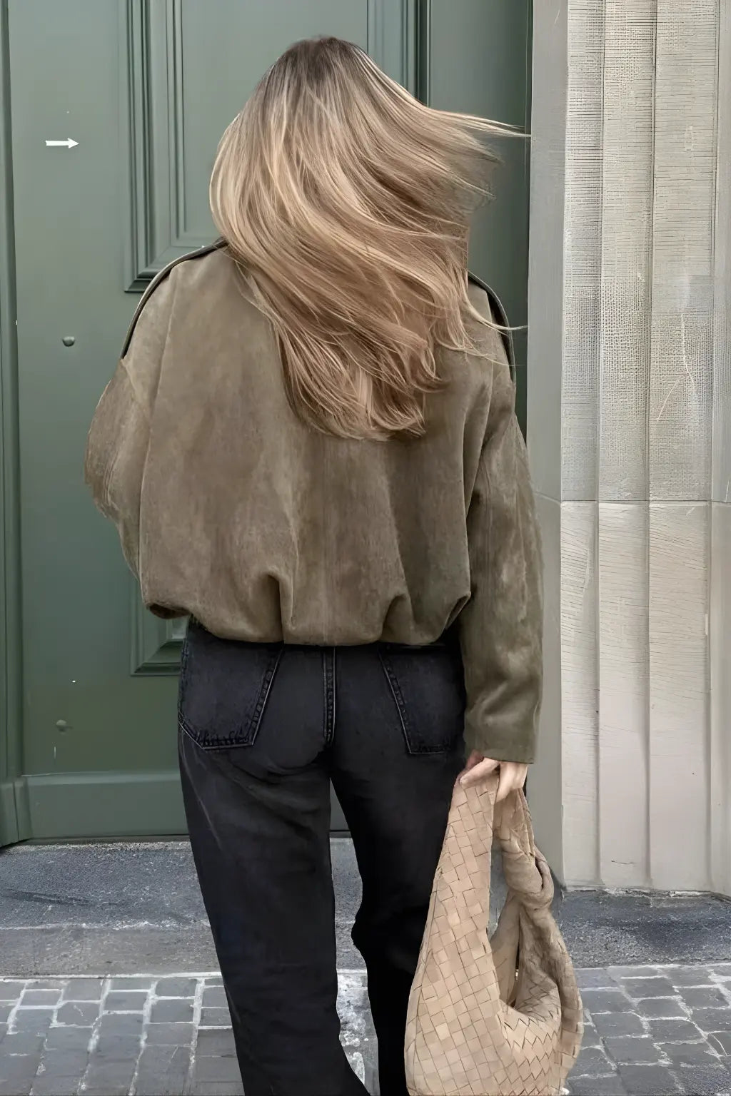 Sophia | Elegant Suede Loose Jacket